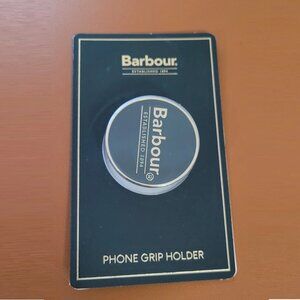 Barbour Smartphone Mobile Phone Grip Holder - Beaufort Bedale Ashby Waxed Jacket